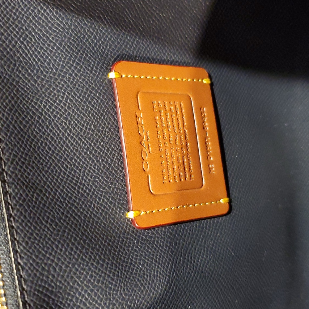 Like NEW Coach Charlie 28 Carryall With Scattered Rivets - Picture 11 of 14